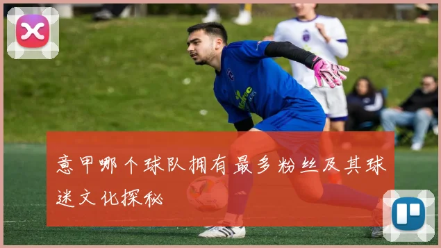 意甲哪个球队拥有最多粉丝及其球迷文化探秘